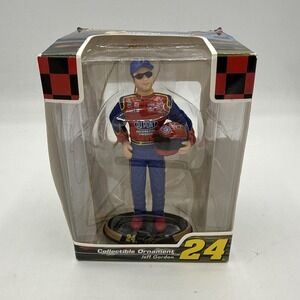Nascar Jeff Gordon #24 Christmas Ornament Mobil Goodyear Winston Cup Vintage